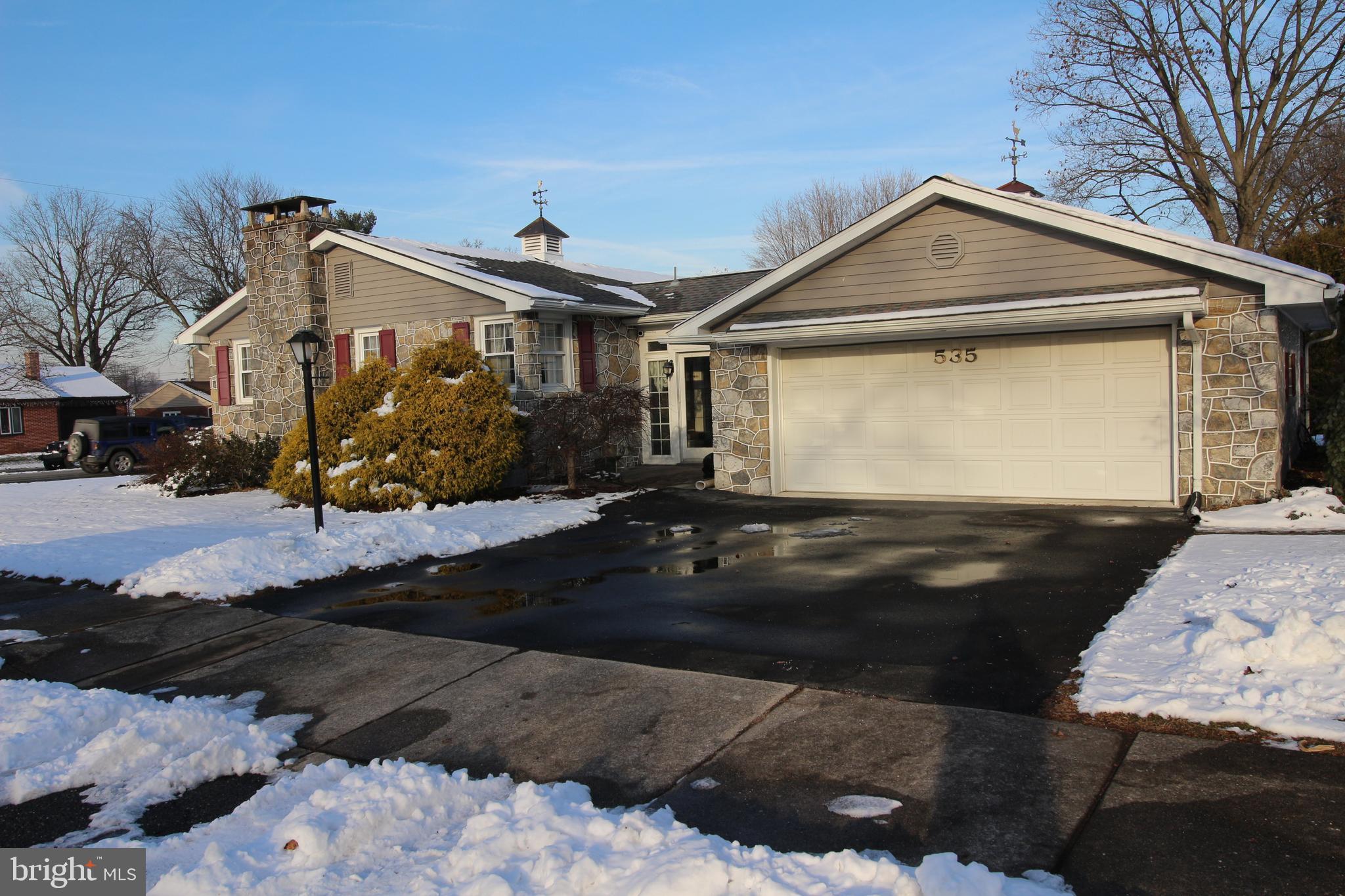 535 South 6th Street Denver, PA 17517 - Photo 7 of 7 a front view of a house with a yard
