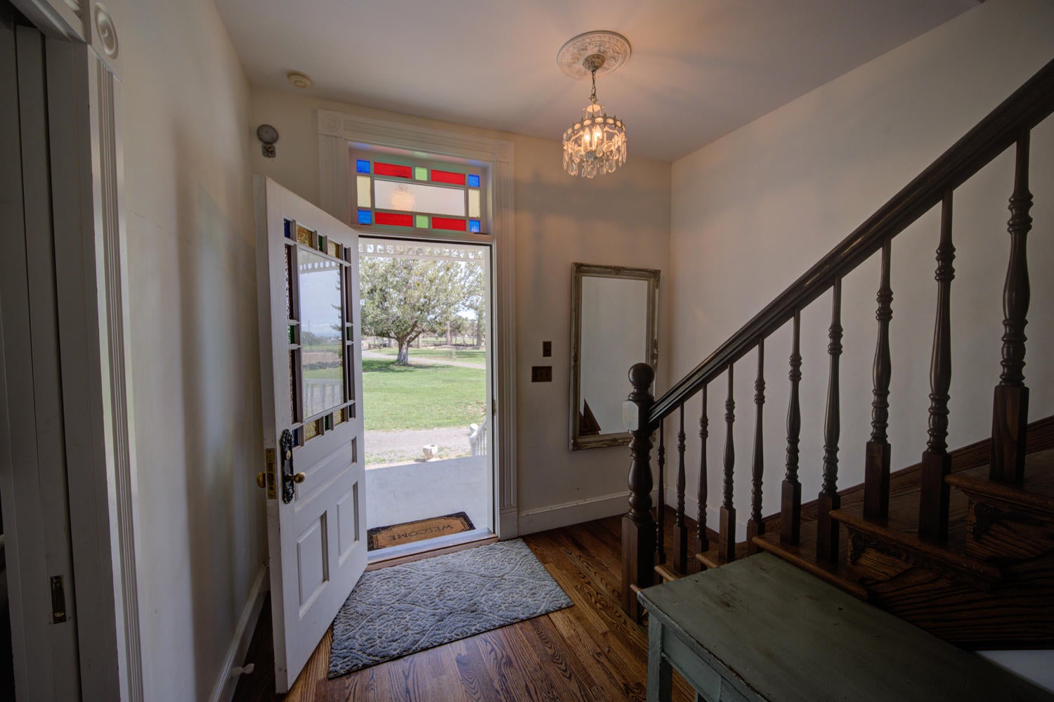 22245 Erickson Road Bend, OR 97701 - Photo 11 of 83 Enter through Stain Glass Door