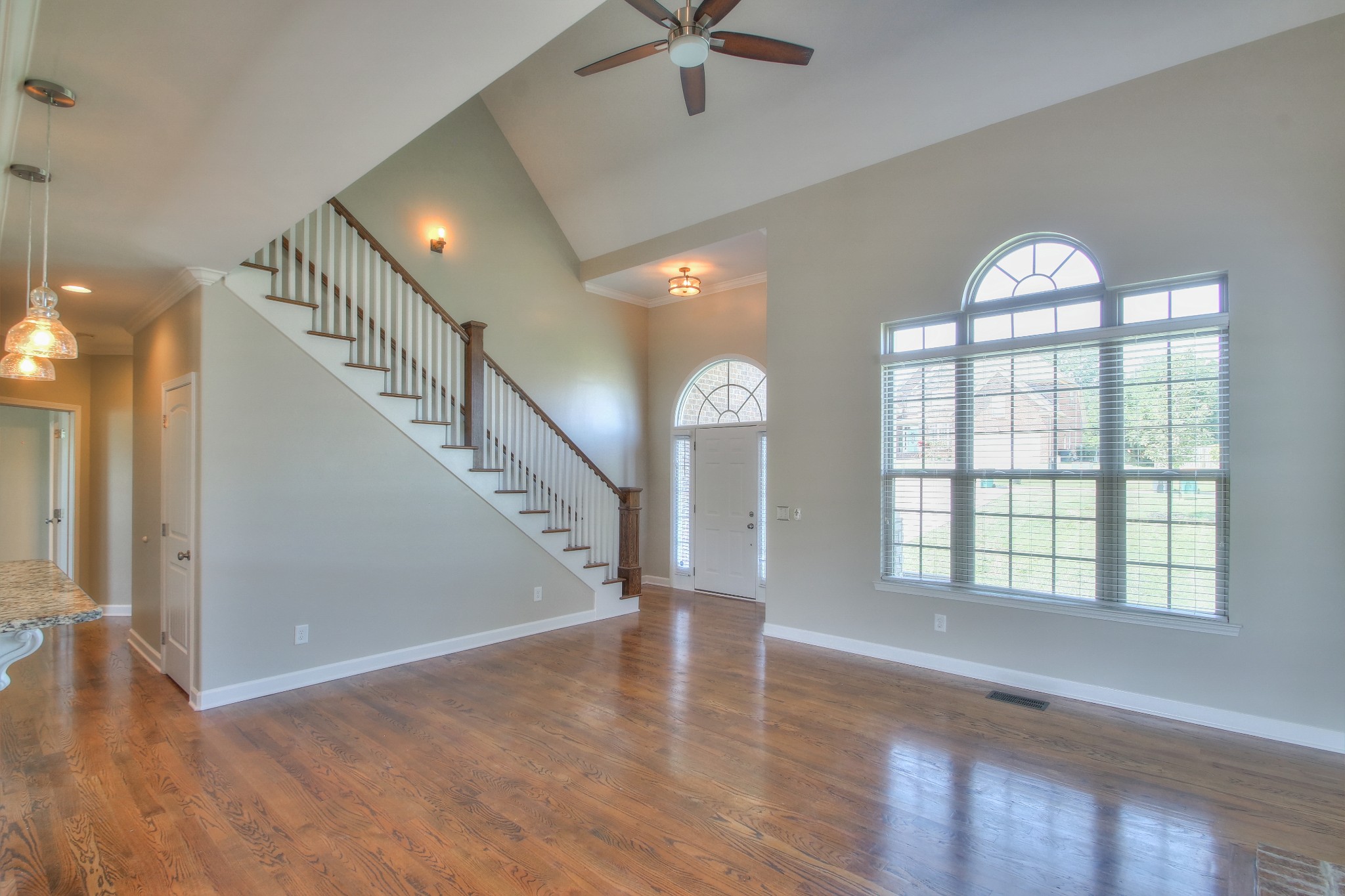 2025 Lincoln Road Spring Hill, TN 37174 - Photo 7 of 37 a view of entryway and hall with wooden floor