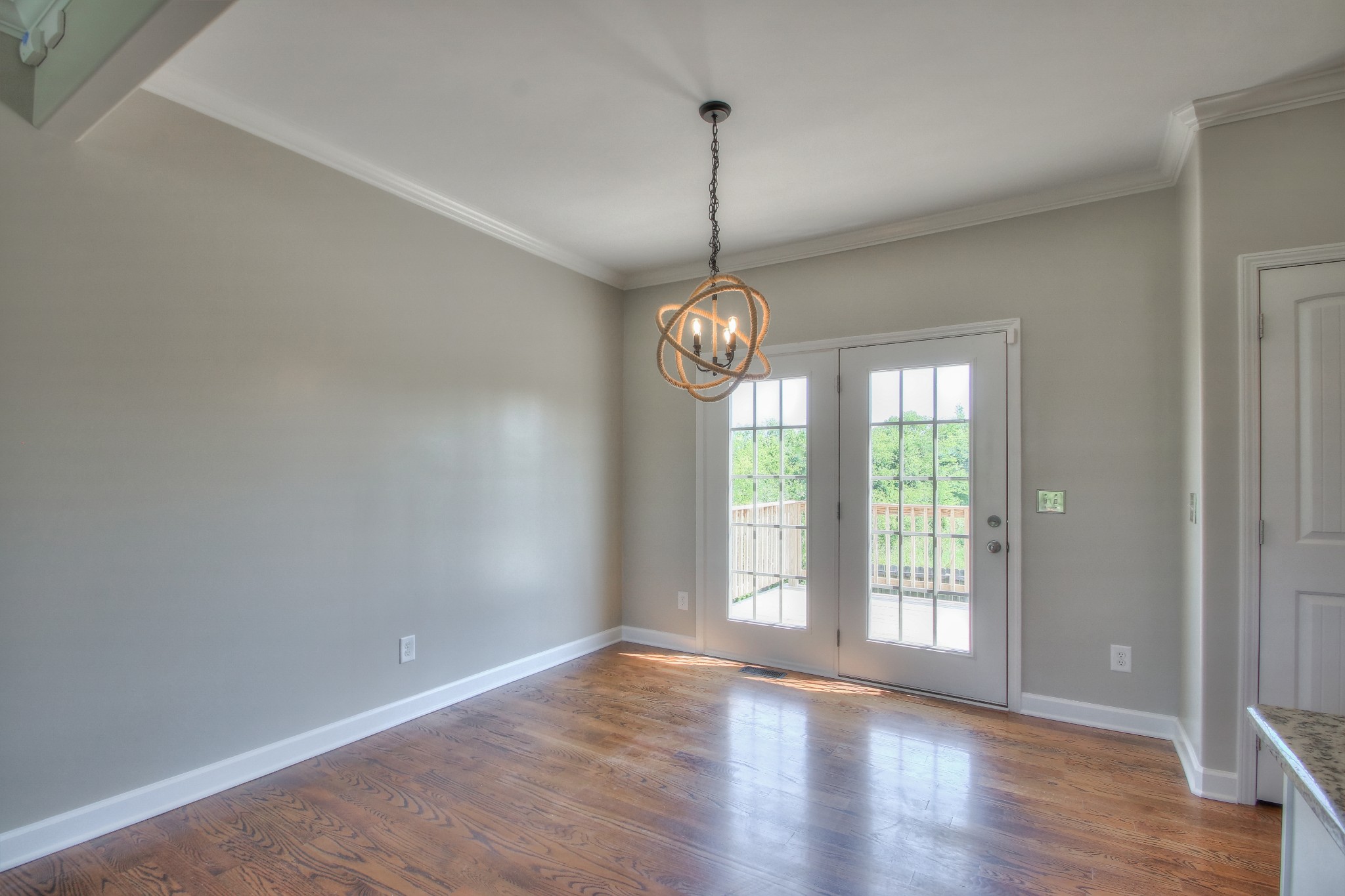 2025 Lincoln Road Spring Hill, TN 37174 - Photo 9 of 37 a view of an empty room with wooden floor and fan
