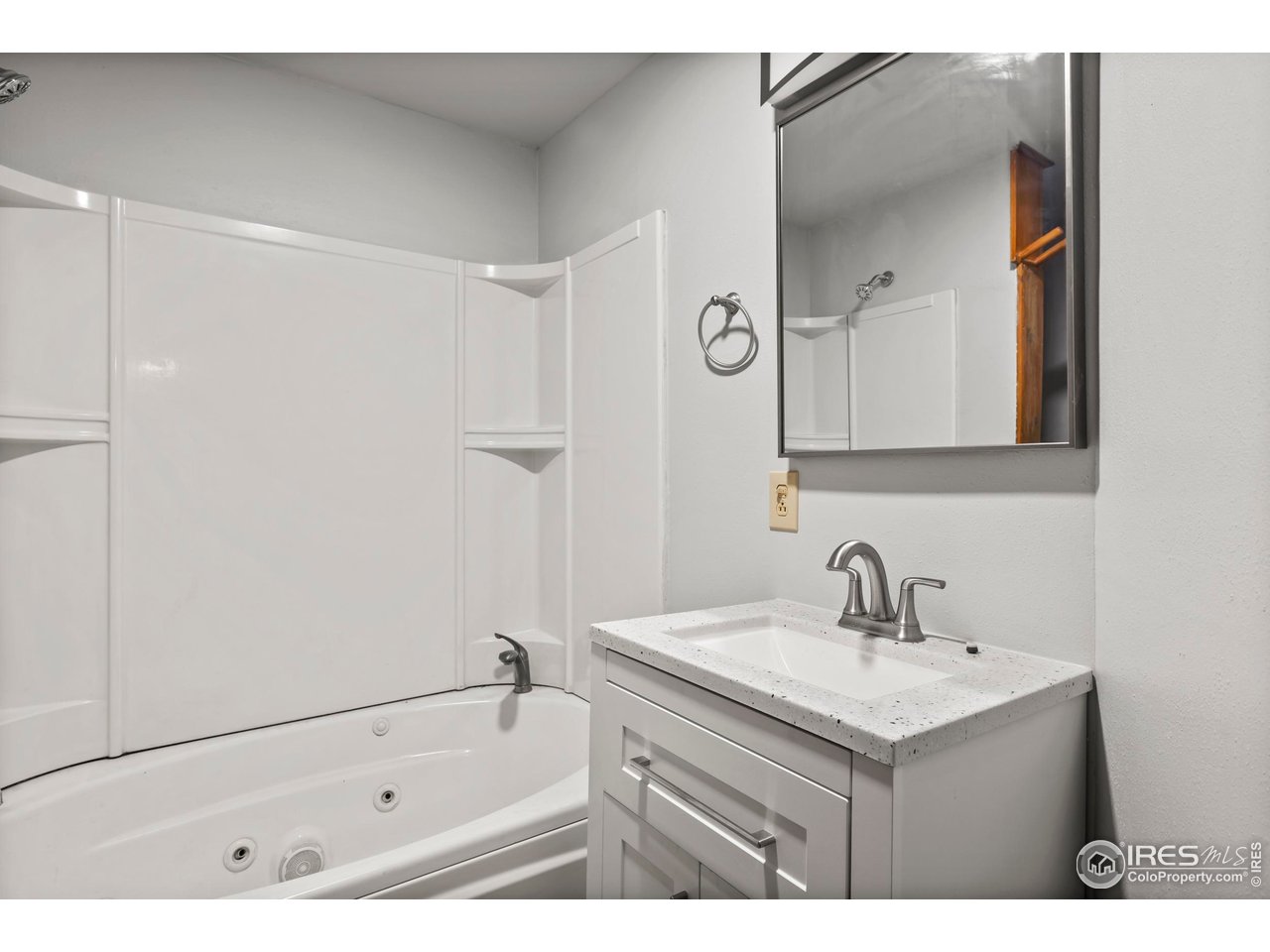 2387 West W Highway Drake, CO 80515 - Photo 23 of 29 a bathroom with a sink and a bathtub