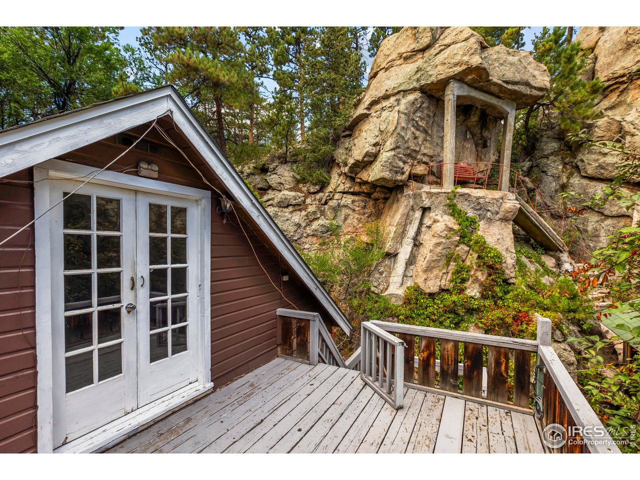 2387 West W Highway Drake, CO 80515 - Photo 7 of 29 a view of house with backyard