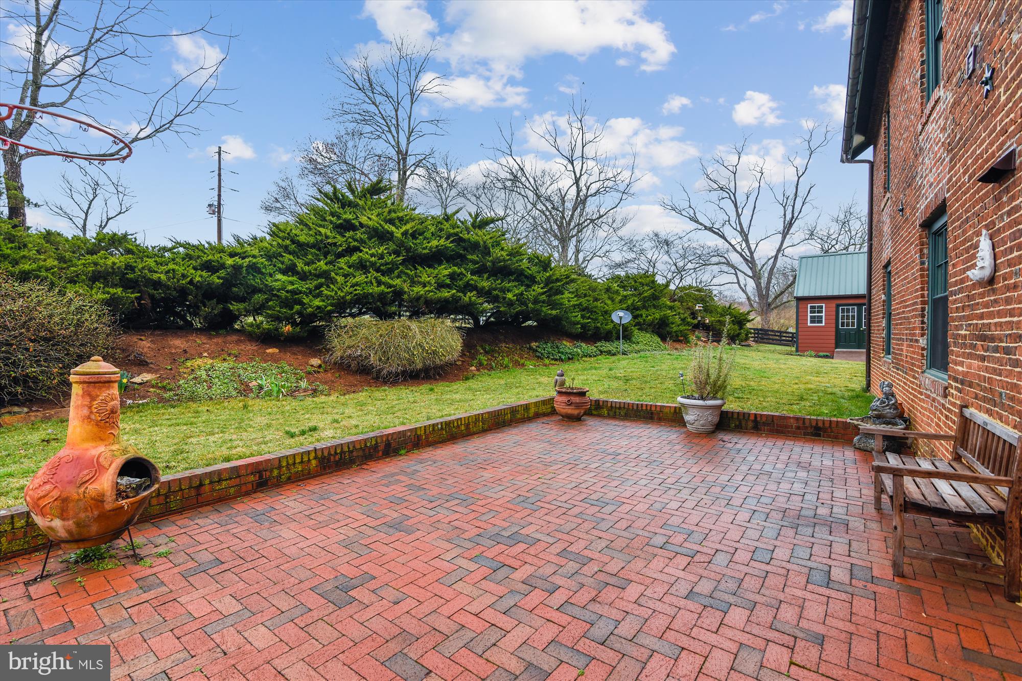 5245 Georgetown Road Broad Run, VA 20137 - Photo 21 of 73 brick patio off of porch