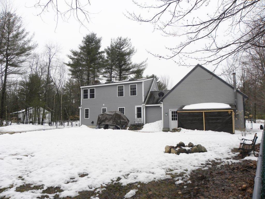 107 Pheasant Run Road Waterboro, ME 04030 - Photo 4 of 26 View of the large fenced-in backyard...