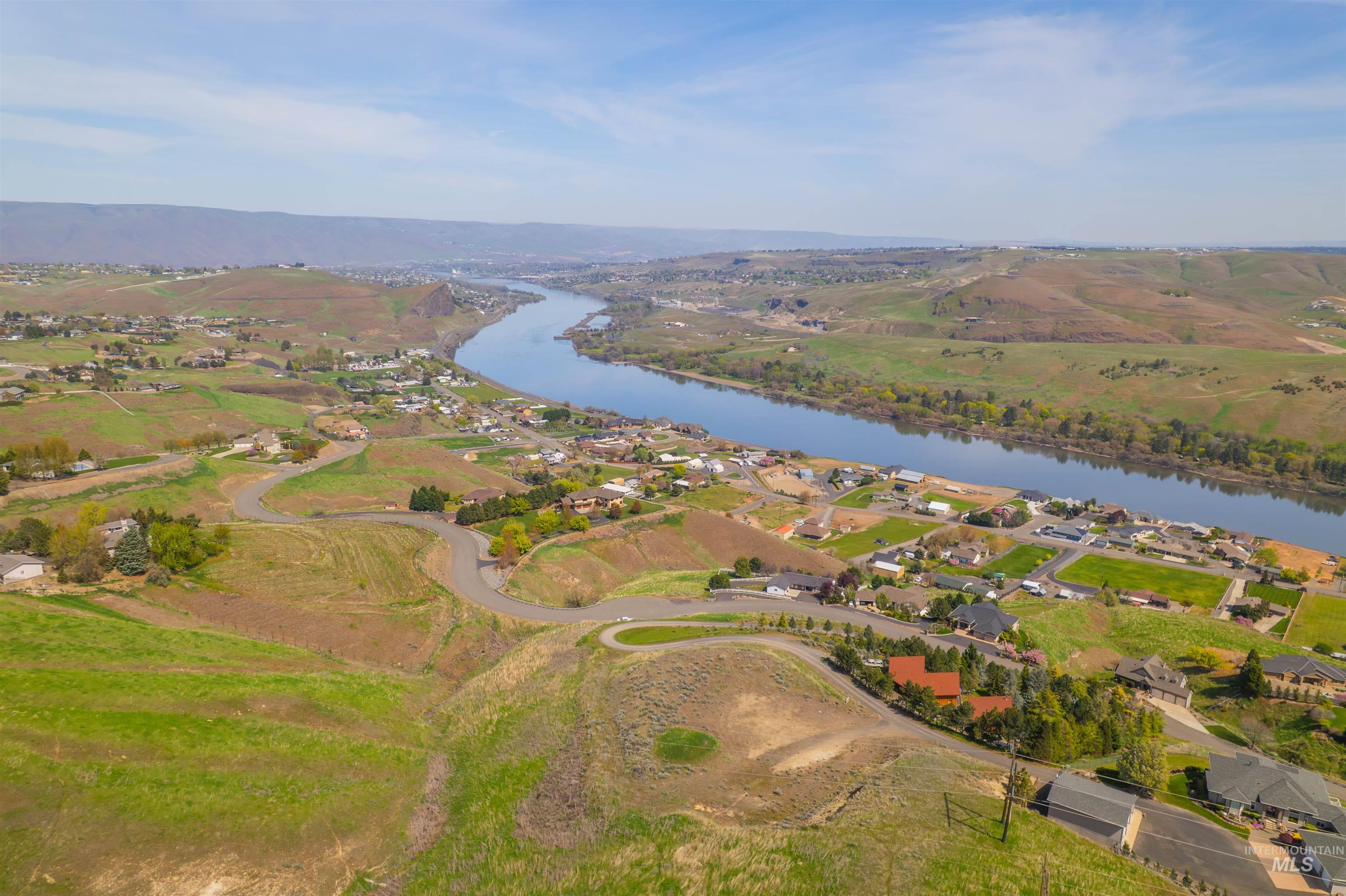 1780 Cherry Street Clarkston, WA 99403 - Photo 18 of 19 Aerial perspective of suburban area with a nearby body of water