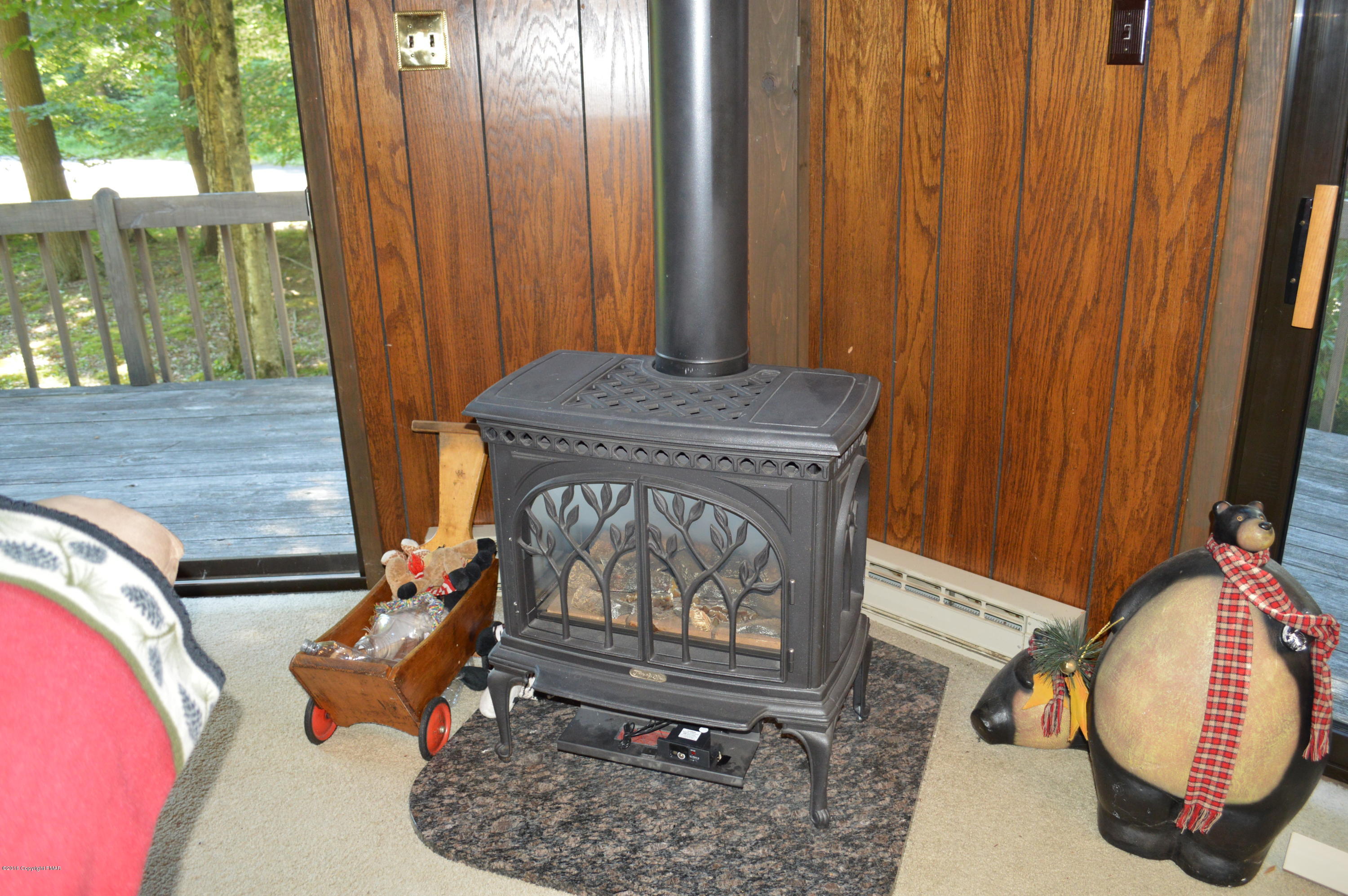 164 Deppners Road Blakeslee, PA 18610 - Photo 8 of 28 Wood Stove in Great room
