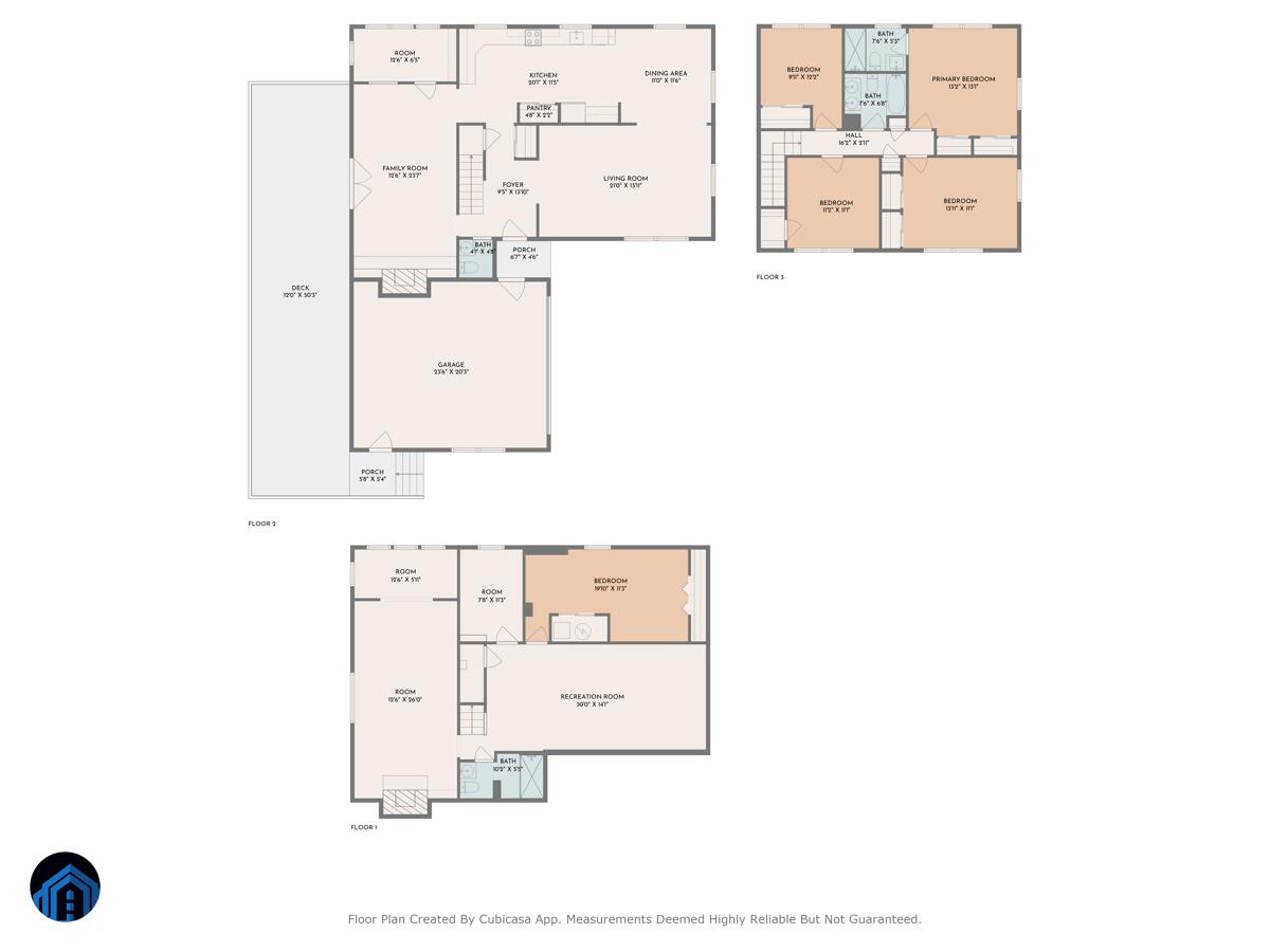 907 Hunting Ridge Road Martinsville, VA 24112 - Photo 52 of 52 Floorplan 4
