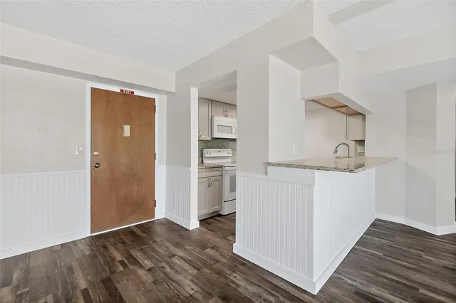 wooden floor in an empty room
