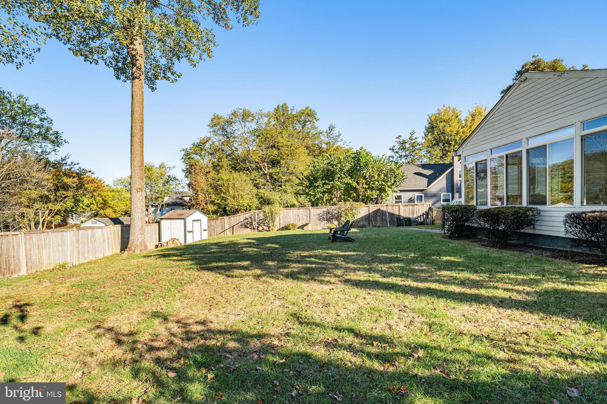 4132 Addison Road Fairfax, VA 22030 - Photo 43 of 58 a view of a yard in front of house