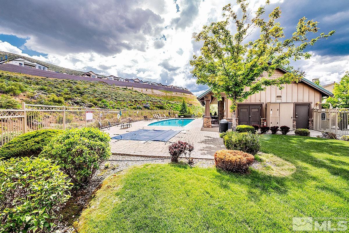 1633 Clover Hill Trail Reno, NV 89523 - Photo 23 of 37 a front view of a house with garden