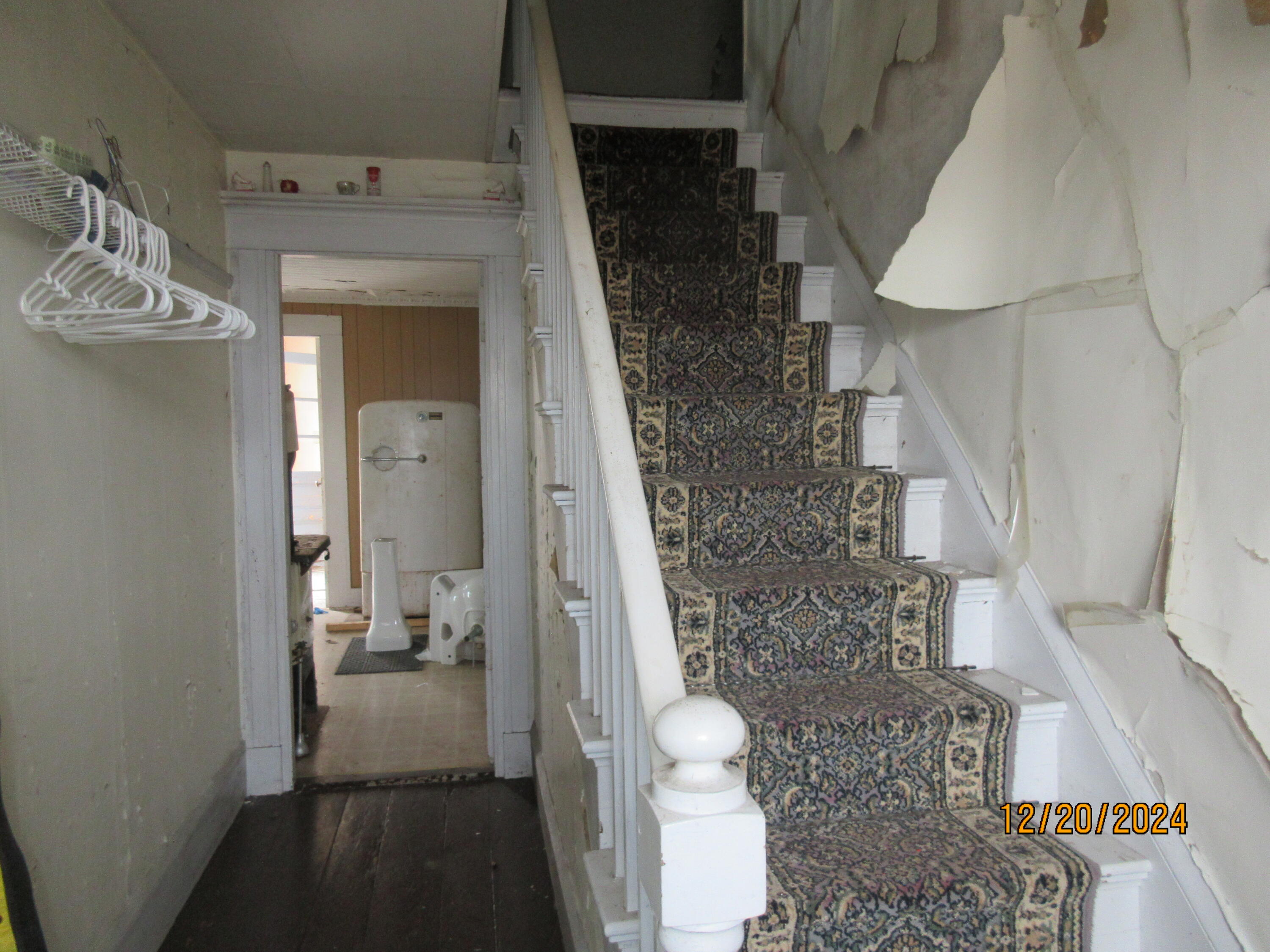 870 Mason Bay Road Jonesport, ME 04649 - Photo 17 of 20 Front hall and stairs