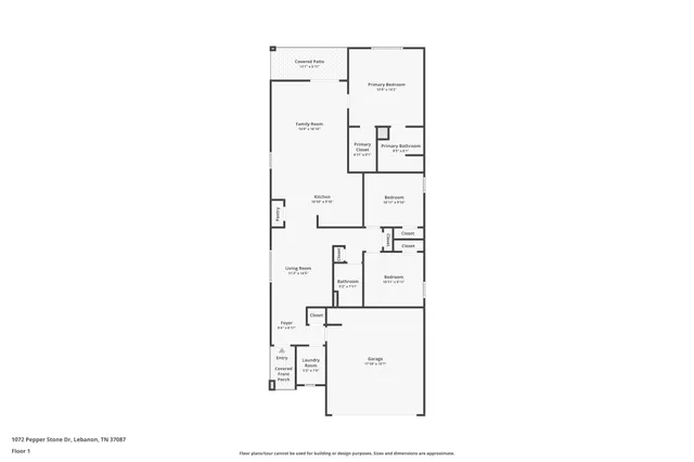 $2,340 | 1072 Pepper Stone Drive, Lebanon, TN 37087