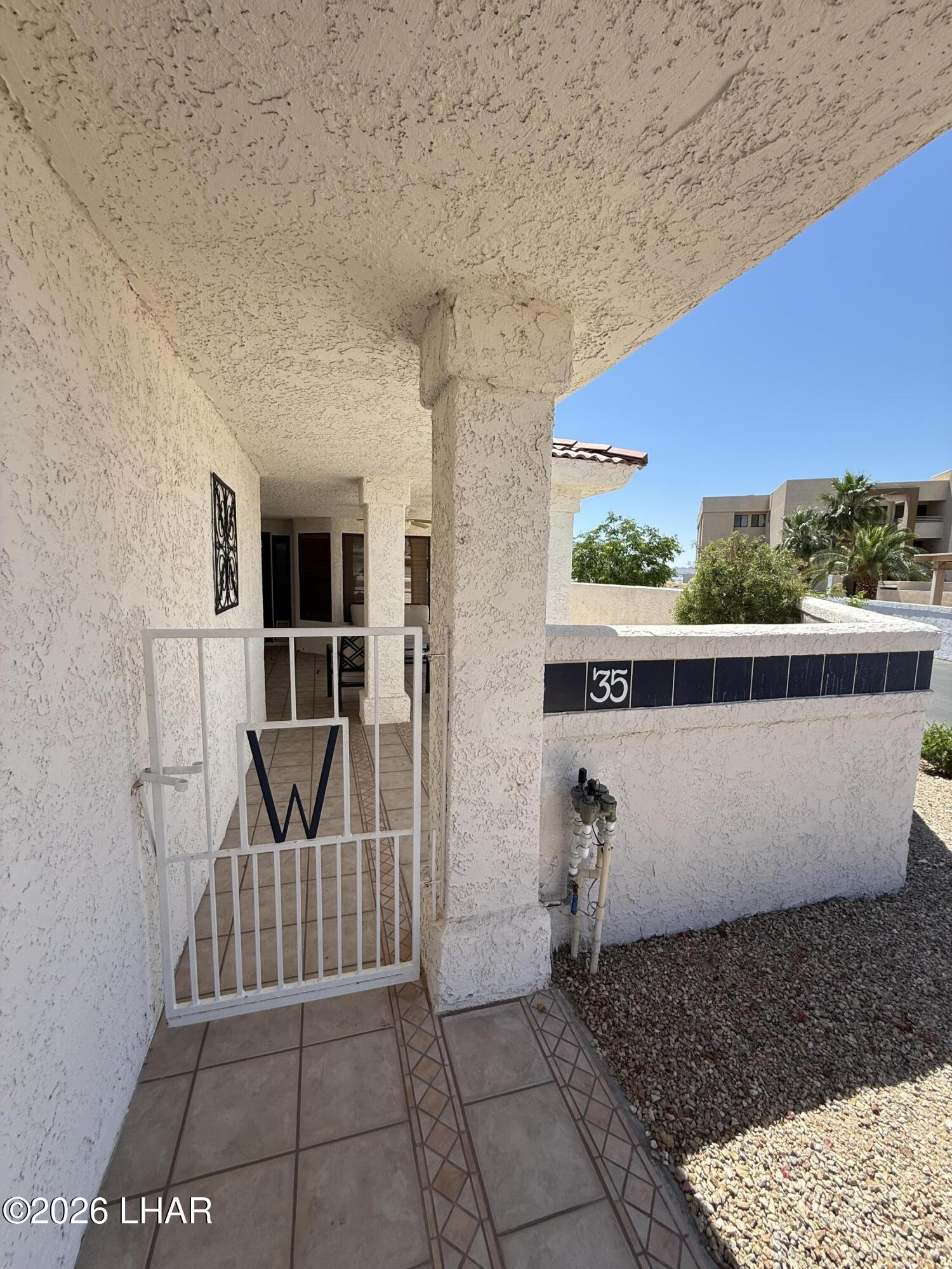 375 London Bridge Road, Unit 35 Lake Havasu City, AZ 86403 - Photo 8 of 43 ENTRY GATE TO CONDO