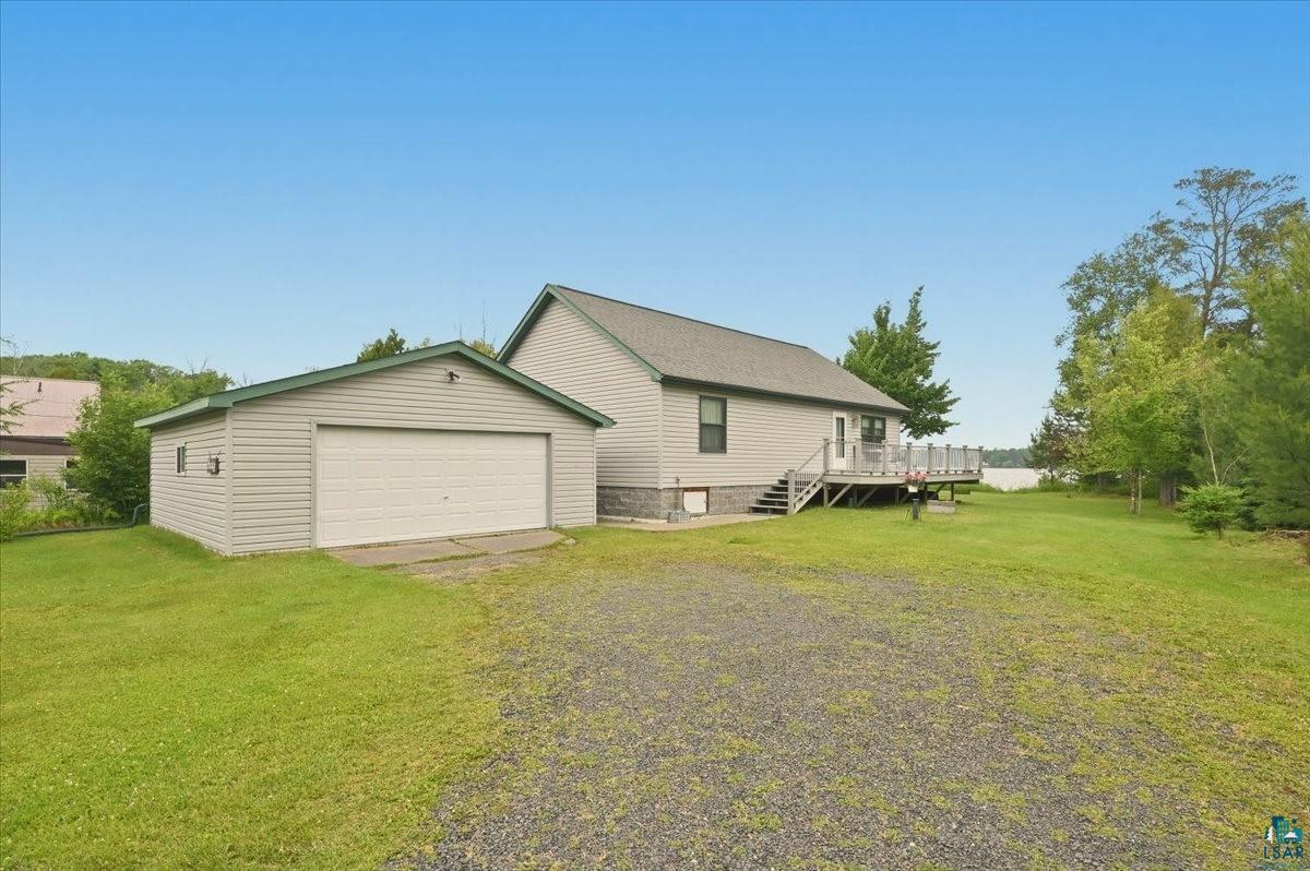 8162 South Dowling Road West Superior, WI 54880 - Photo 15 of 15 Detached garage with a single vehicle door and side entry