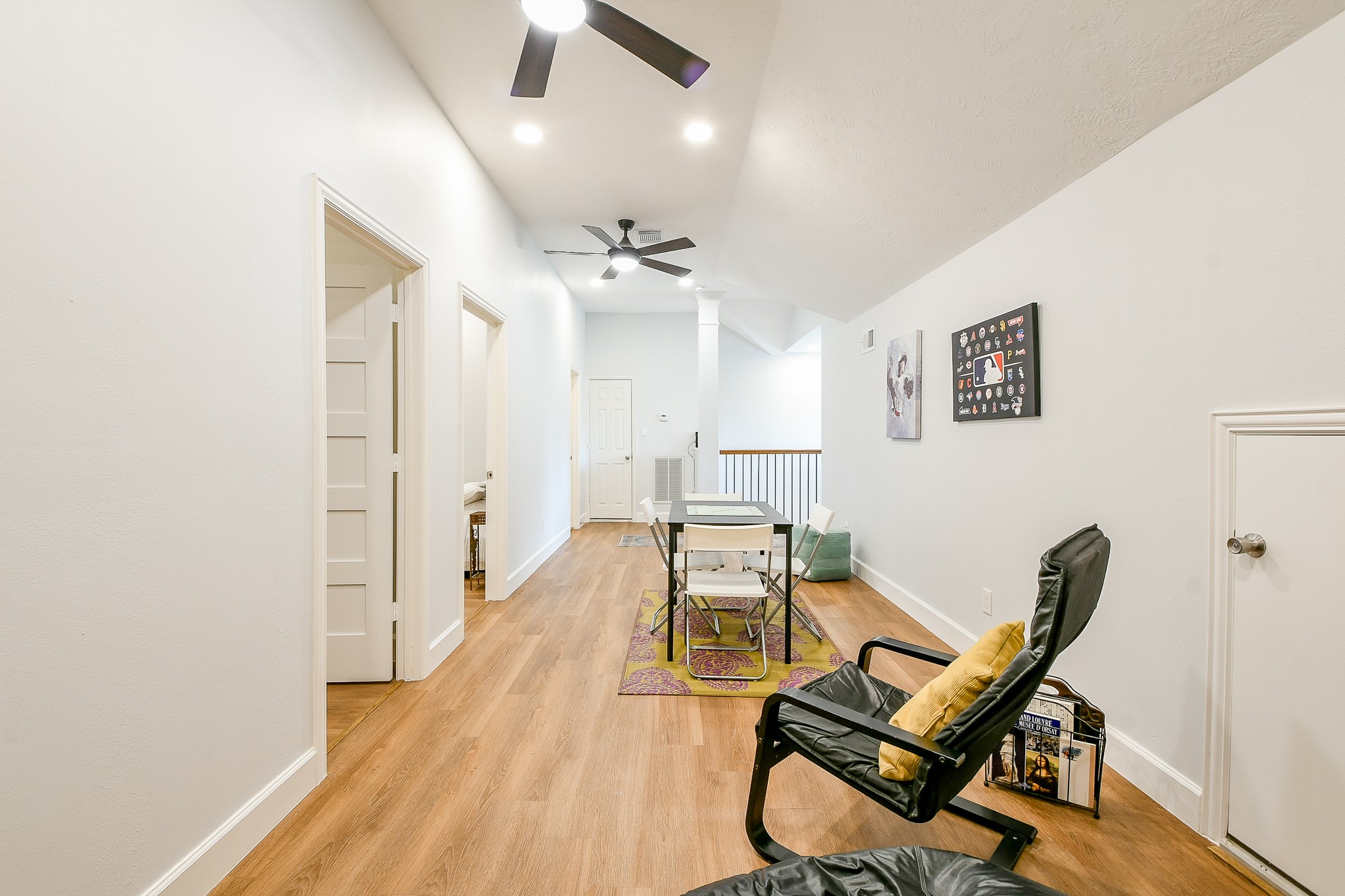 2442 Chimney Rock Road Houston, TX 77057 - Photo 43 of 50 a view of a livingroom with furniture and a ceiling fan