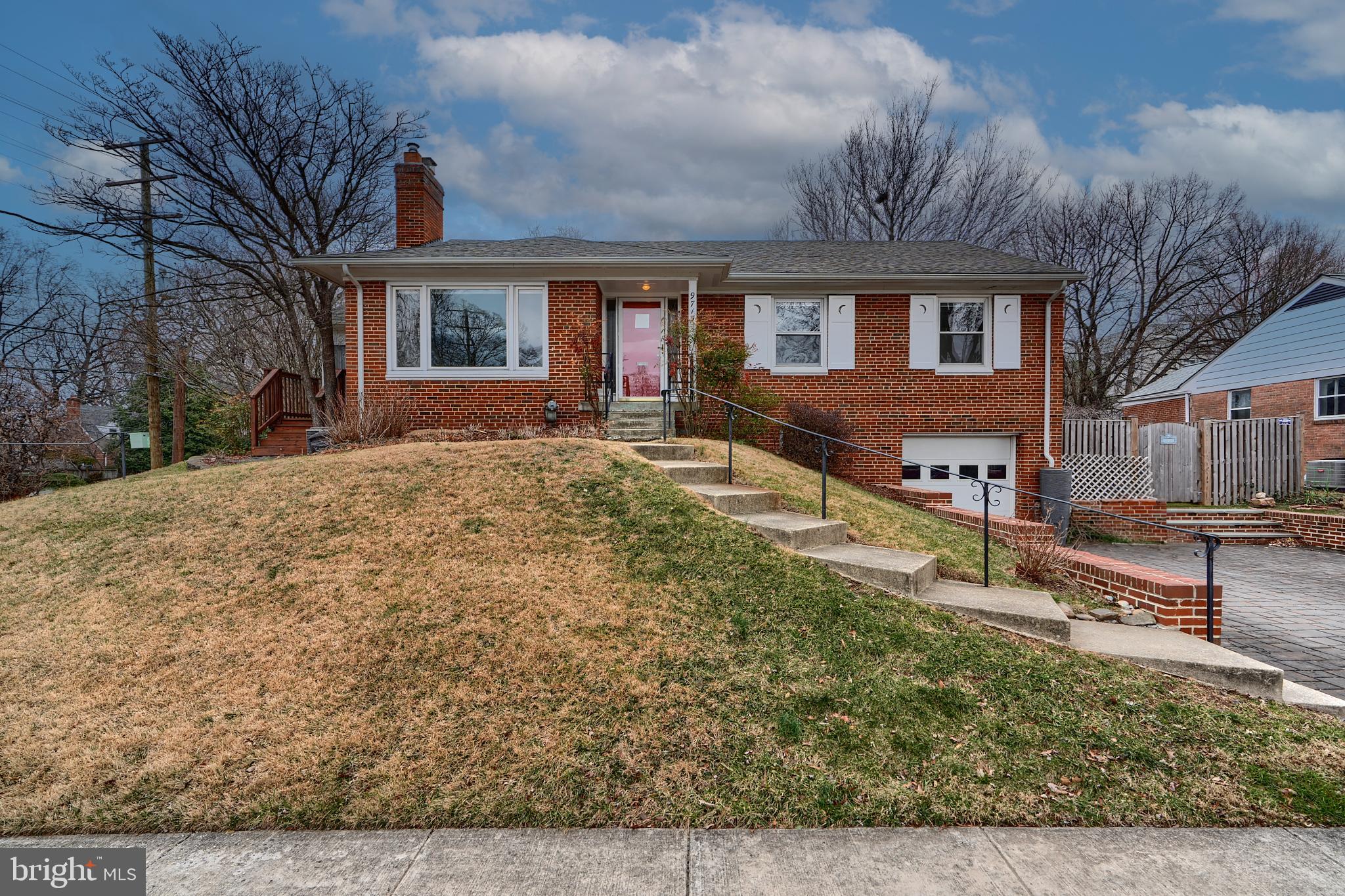 a view of a house with a patio
