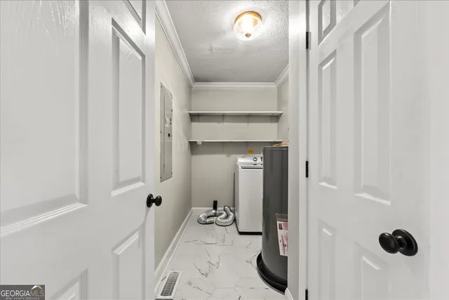 a view of a livingroom with a staircase