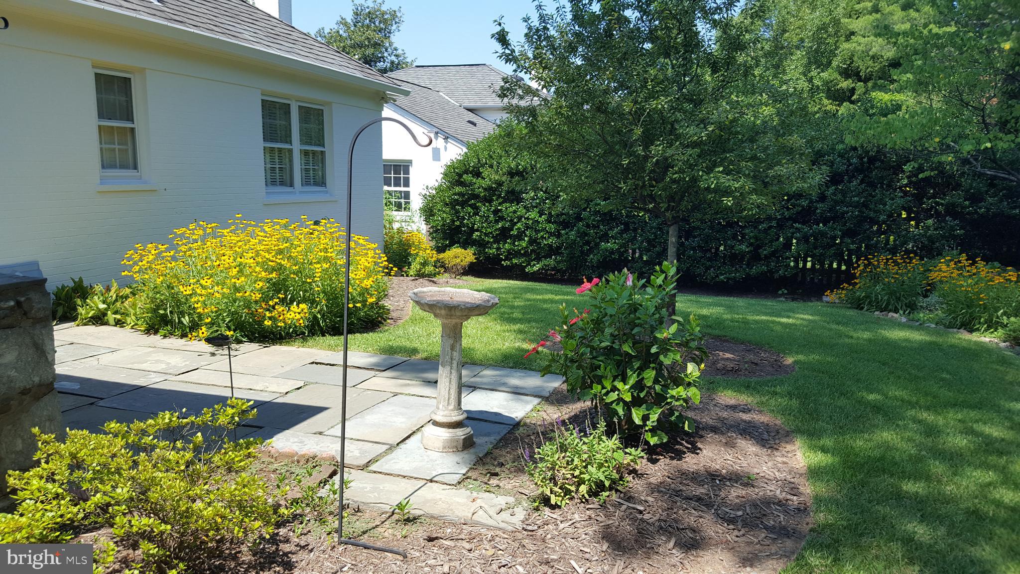 4709 River Road Bethesda, MD 20816 - Photo 45 of 52 Patio and professionally landscaped gardens