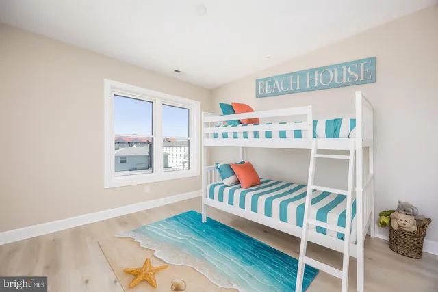 a view of a furniture in a bedroom