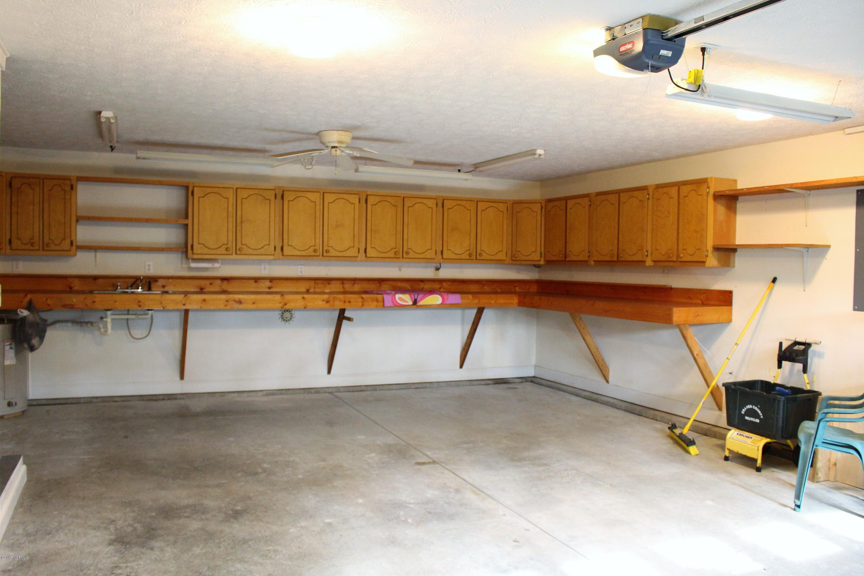 451 Becton Road Havelock, NC 28532 - Photo 56 of 87 2 Car garage with shelcing and cabinets