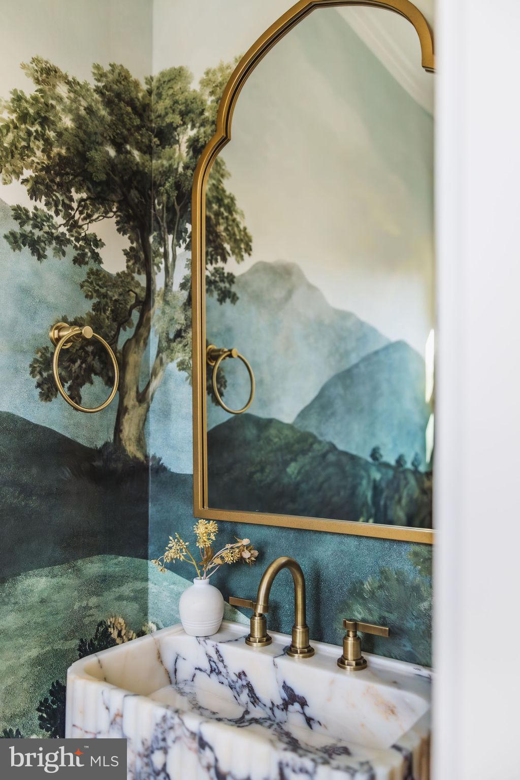 2460 Ontario Road Northwest Washington, DC 20009 - Photo 29 of 85 a front view of a house with garden