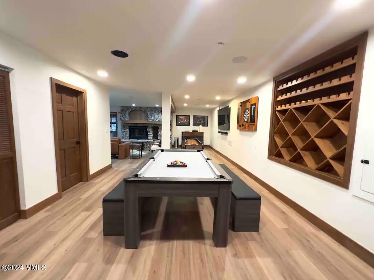 377 Holden Road Beaver Creek, CO 81620 - Photo 22 of 33 a view of kitchen with a sink and wooden floor