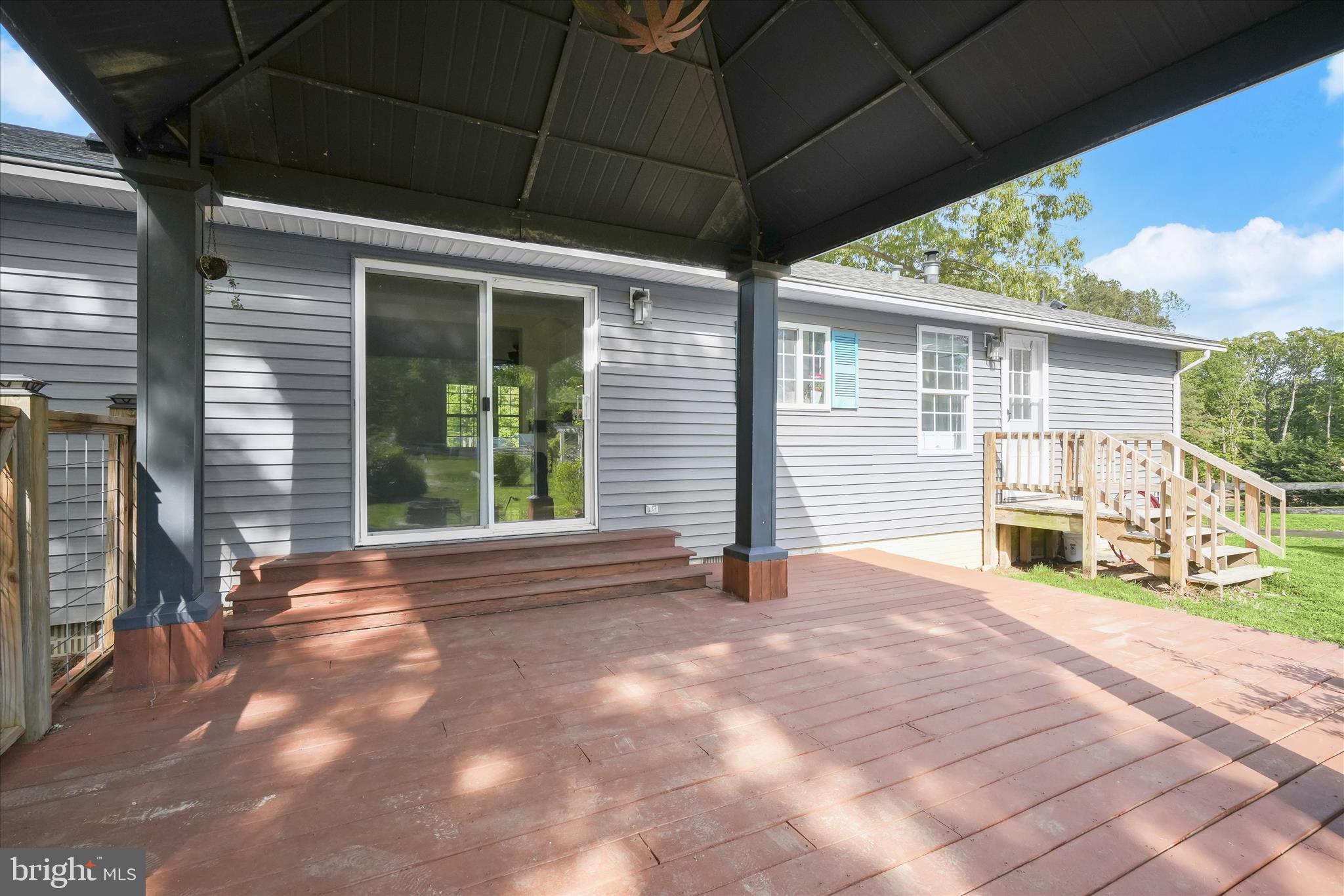 3325 Allday Road Huntingtown, MD 20639 - Photo 35 of 77 Deck with Pergola