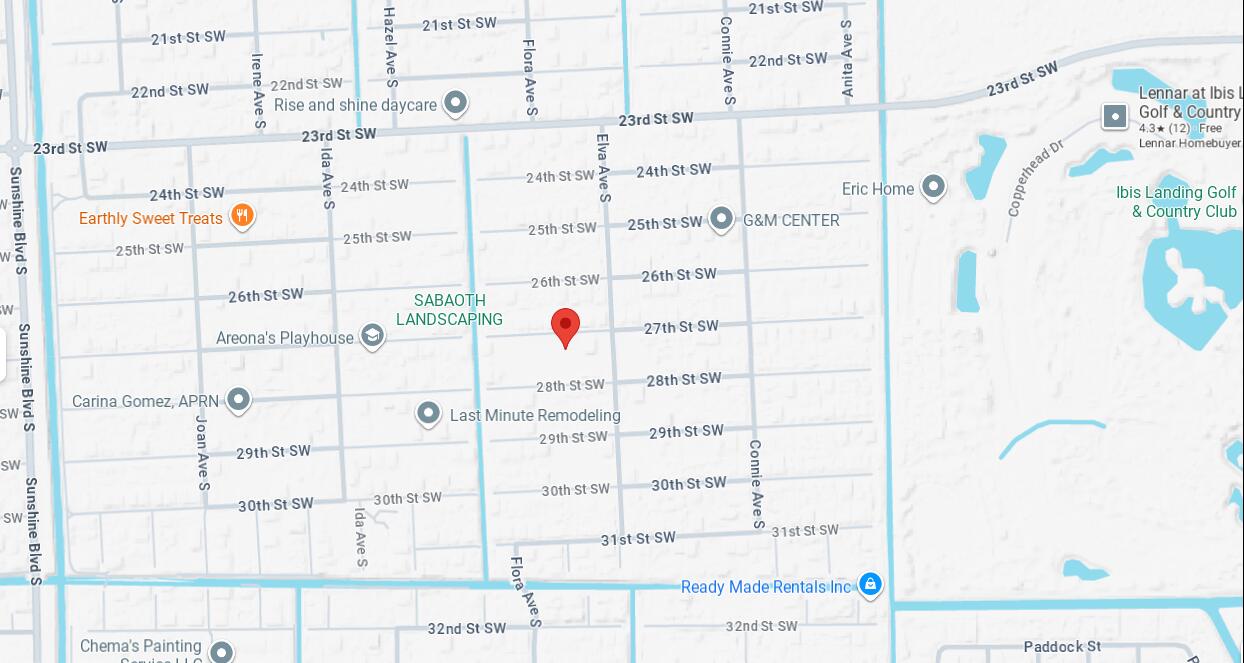 2706 27th Street Southwest Lehigh Acres, FL 33976 - Photo 3 of 3 2026-04-28 Map