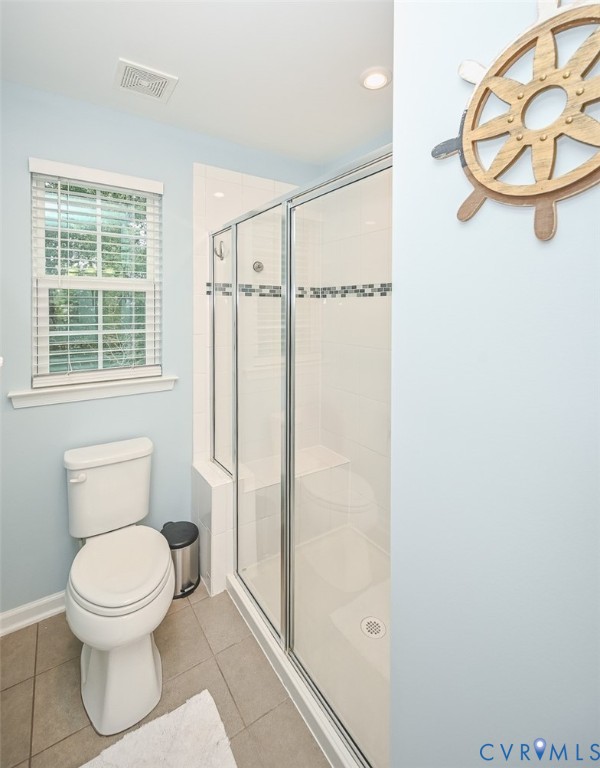 8990 Ringview Drive Mechanicsville, VA 23116 - Photo 26 of 39 Full bathroom featuring tile floors and a shower s