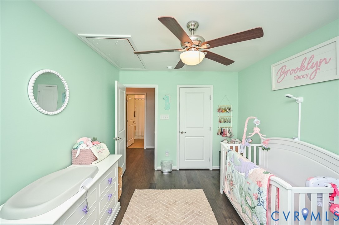 8990 Ringview Drive Mechanicsville, VA 23116 - Photo 33 of 39 Bedroom 3 featuring engineered wood flooring and c