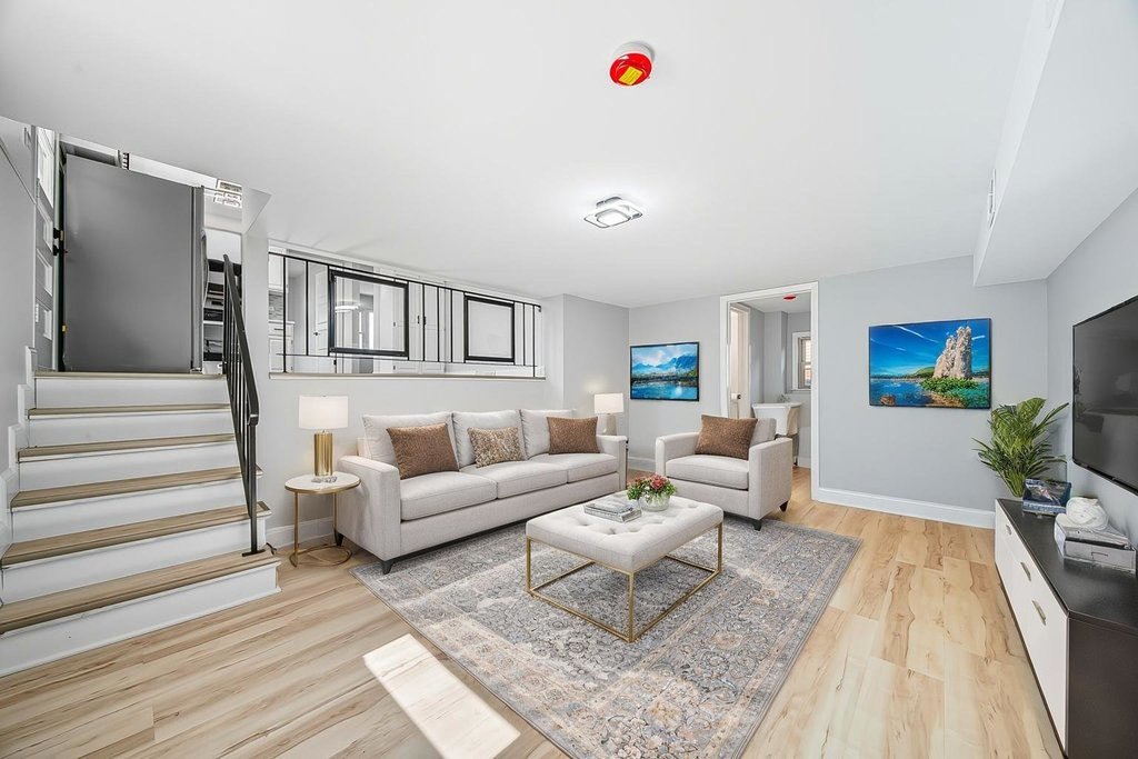 12549 South Tripp Avenue Alsip, IL 60803 - Photo 16 of 30 a living room with furniture and a wooden floor