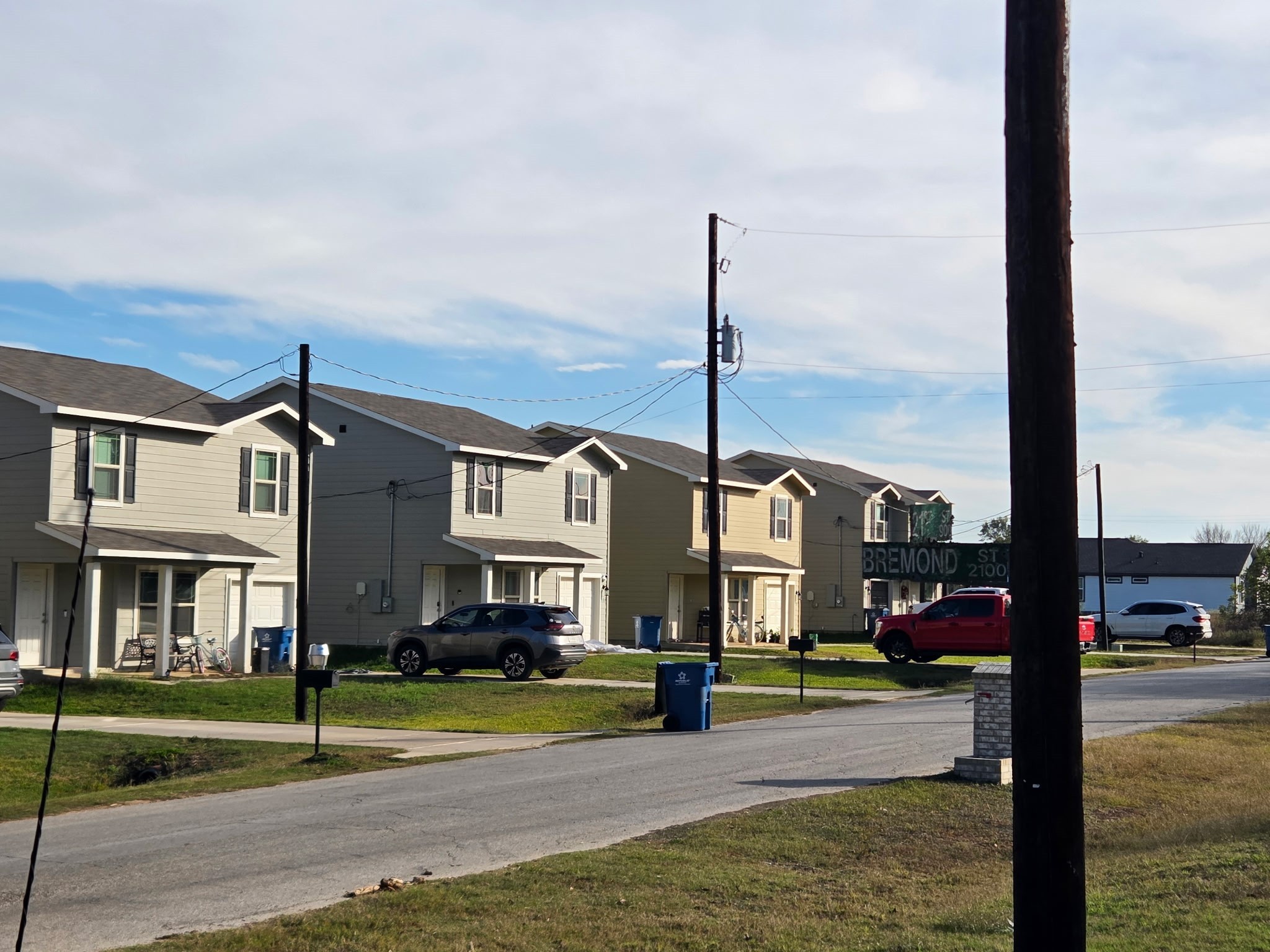 0 Bremond Hempstead, TX 77445 - Photo 5 of 6 a front view of residential houses with yard and road