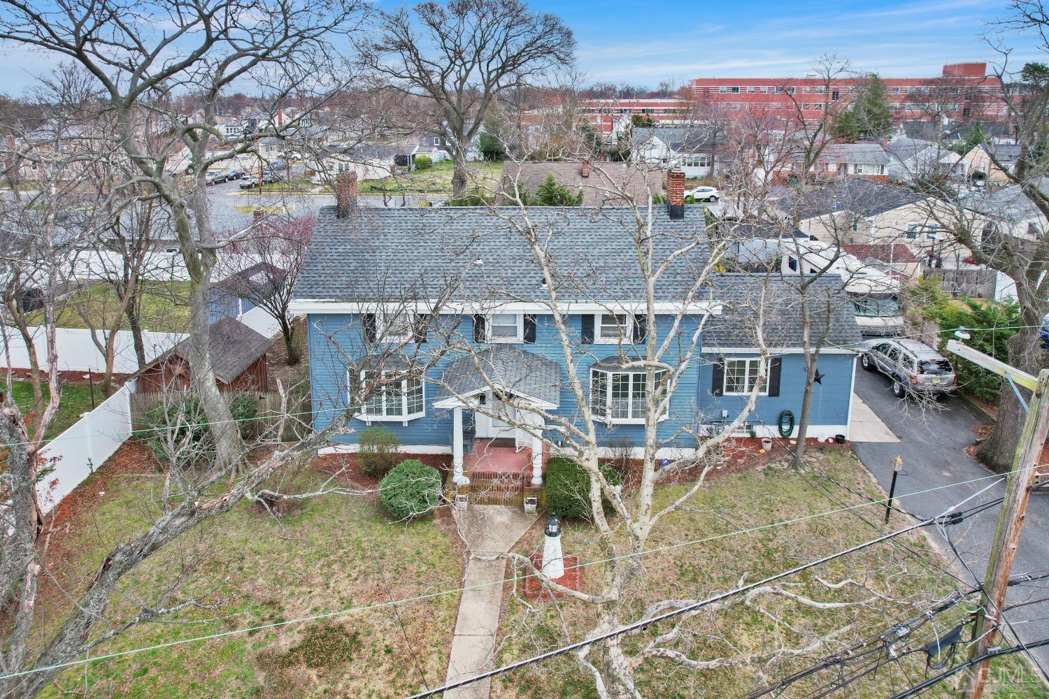 184 Creek Road Keansburg, NJ 07734 - Photo 25 of 29 an aerial view of a house with a yard