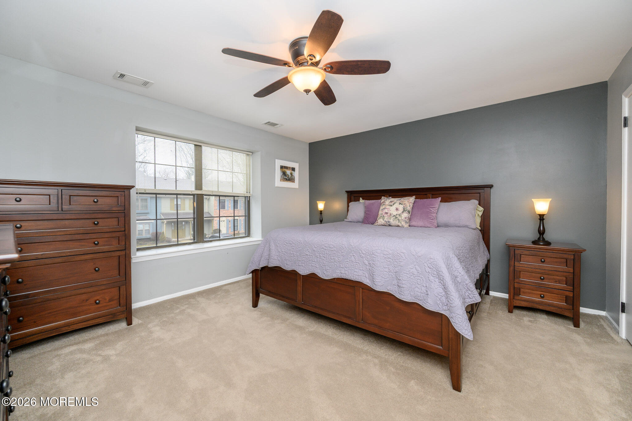 182 Edinburgh Court Matawan, NJ 07747 - Photo 17 of 24 a bedroom with a bed and a window