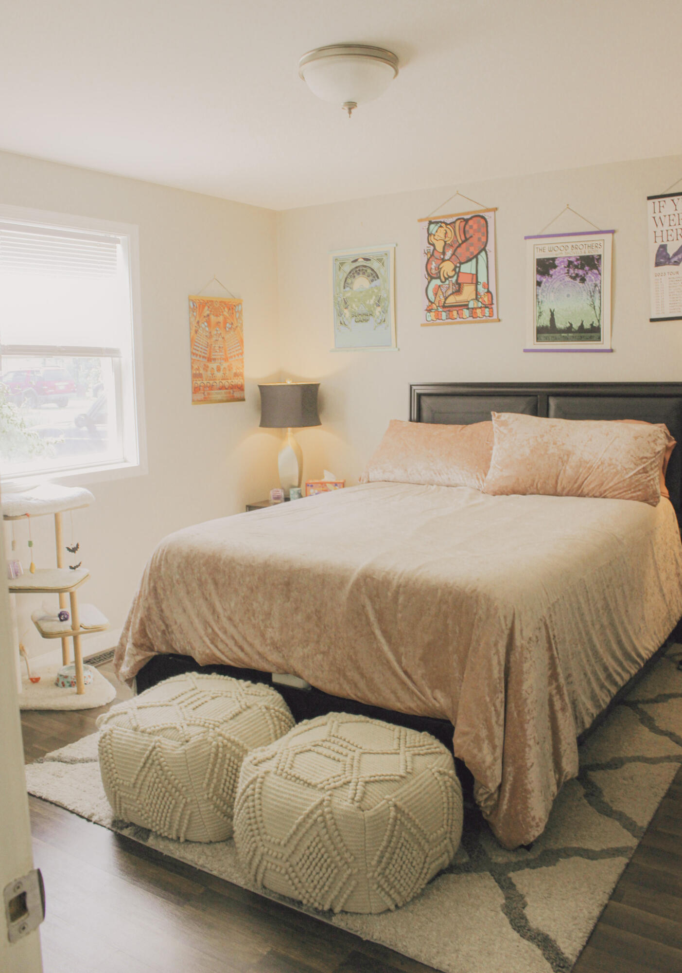 2819 Bryant Street Portage, IN 46368 - Photo 12 of 24 a bedroom with a bed and wall painting