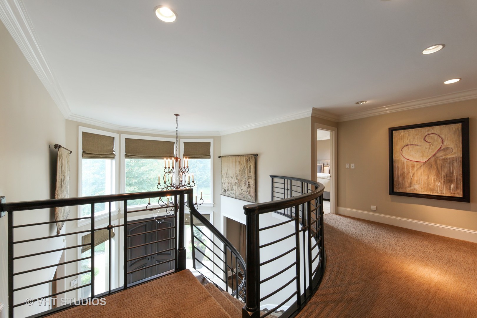 1536 Voltz Road Northbrook, IL 60062 - Photo 17 of 50 a view of a hallway with furniture and window