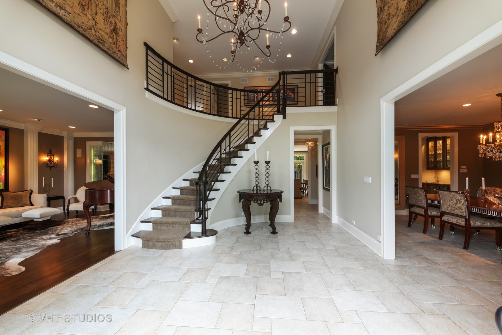 1536 Voltz Road Northbrook, IL 60062 - Photo 3 of 50 a view of entryway and hall with dining room
