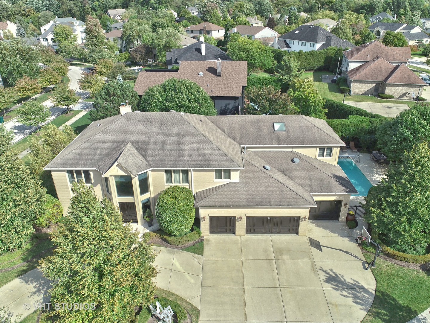 1536 Voltz Road Northbrook, IL 60062 - Photo 50 of 50 an aerial view of multiple houses