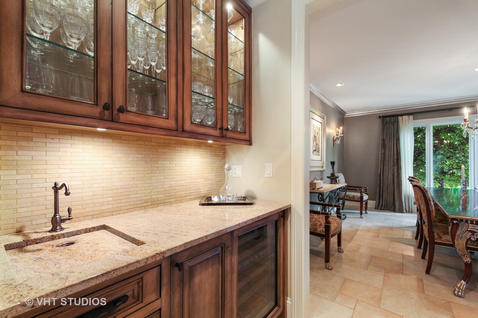 1536 Voltz Road Northbrook, IL 60062 - Photo 10 of 50 a kitchen with a sink and a stove top oven