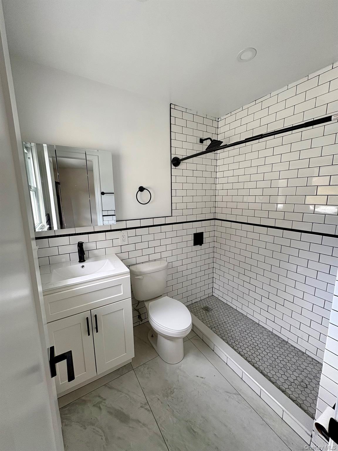 5852 State Rte 55 Liberty, NY 12754 - Photo 16 of 44 a bathroom with a sink a toilet and mirror