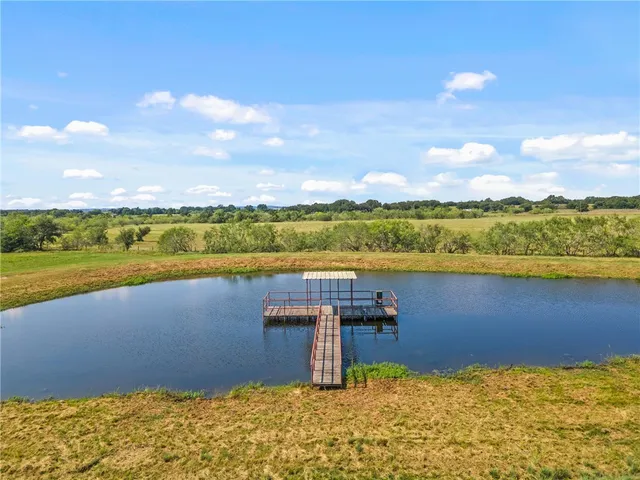 a view of an outdoor space and swimming pool