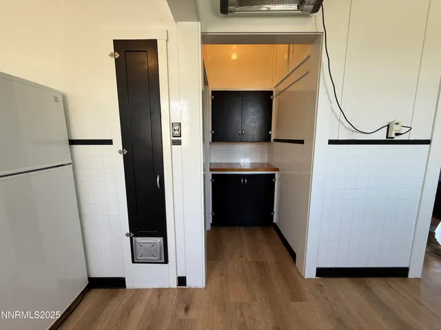 a view of storage and utility room