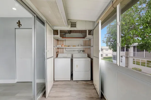 an aerial view of swimming pool