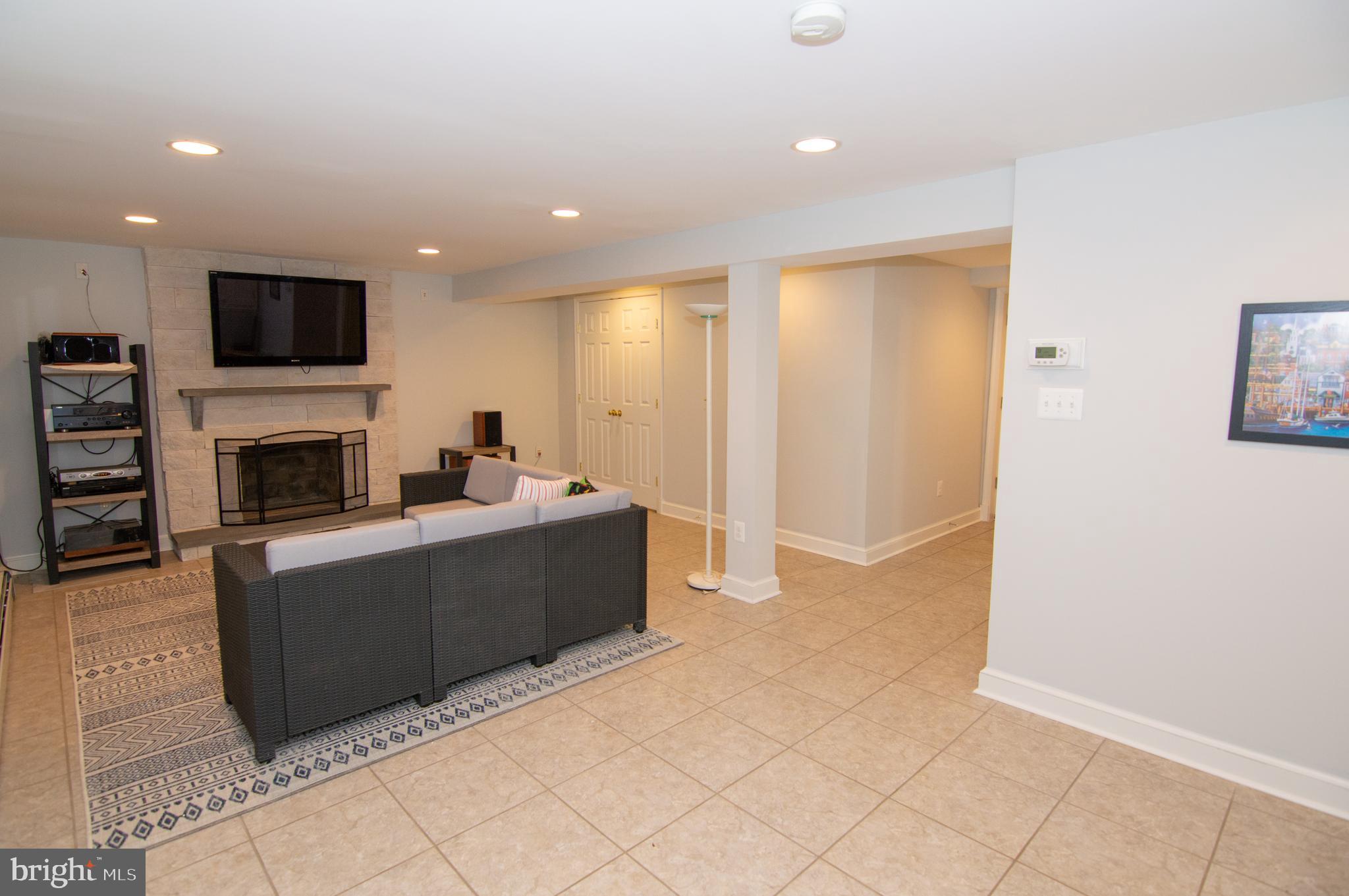 2407 North Rockingham Street Arlington, VA 22207 - Photo 75 of 83 Lower Level 2 Family Room w/ WBFP
