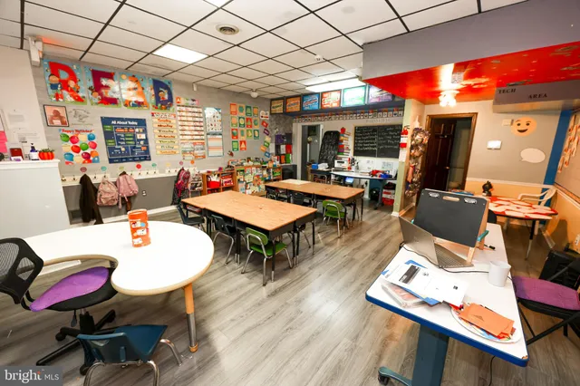 a outdoor space with furniture