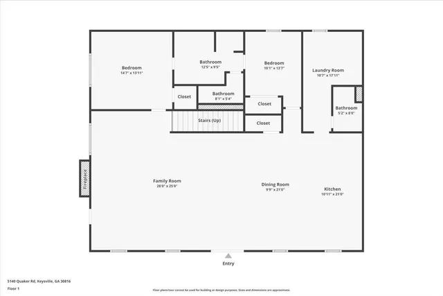 $625,000 | 5140 West Quaker Road, Keysville, GA 30816