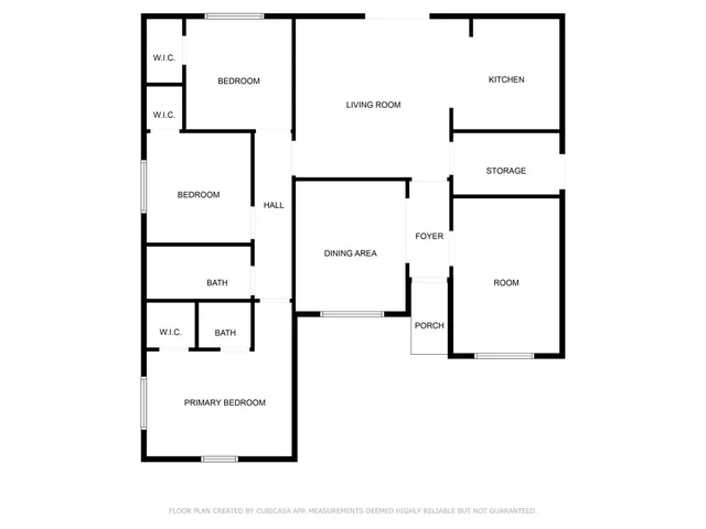 a picture of a floor plan