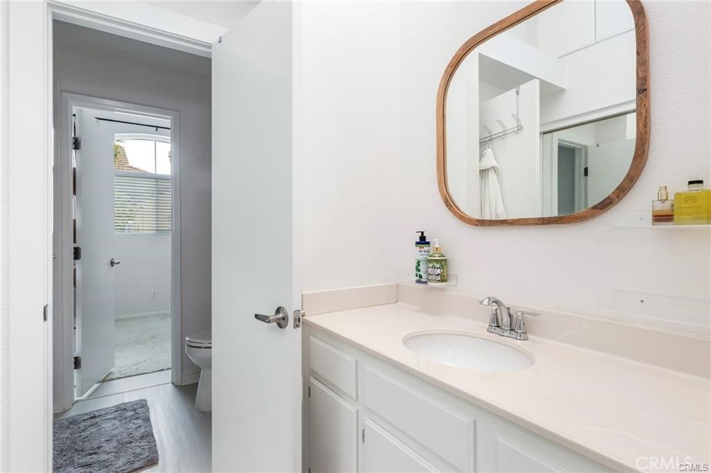 1 Baycrest Place Dana Point, CA 92629 - Photo 15 of 20 a bathroom with a sink and a mirror