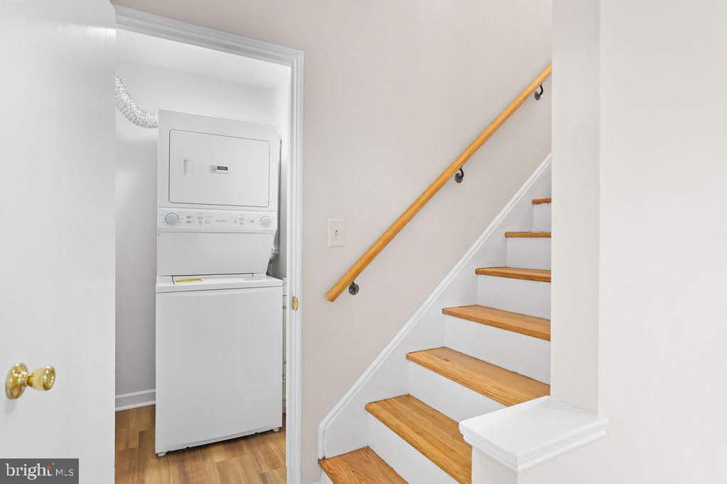 13 Ridge Road Greenbelt, MD 20770 - Photo 9 of 32 a view of entryway with wooden floor