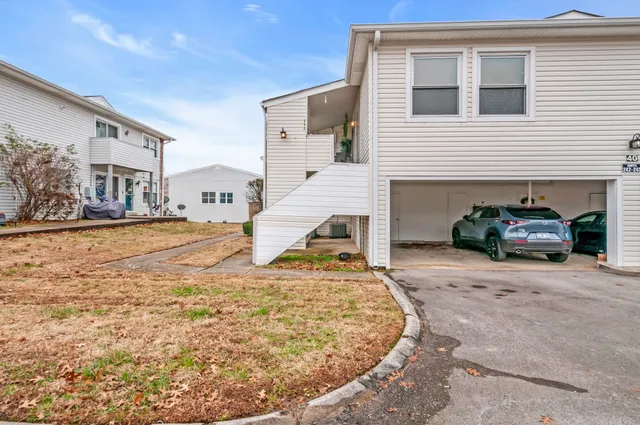 a view of a house with a patio
